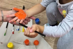 výtvarný kroužek v jeslích